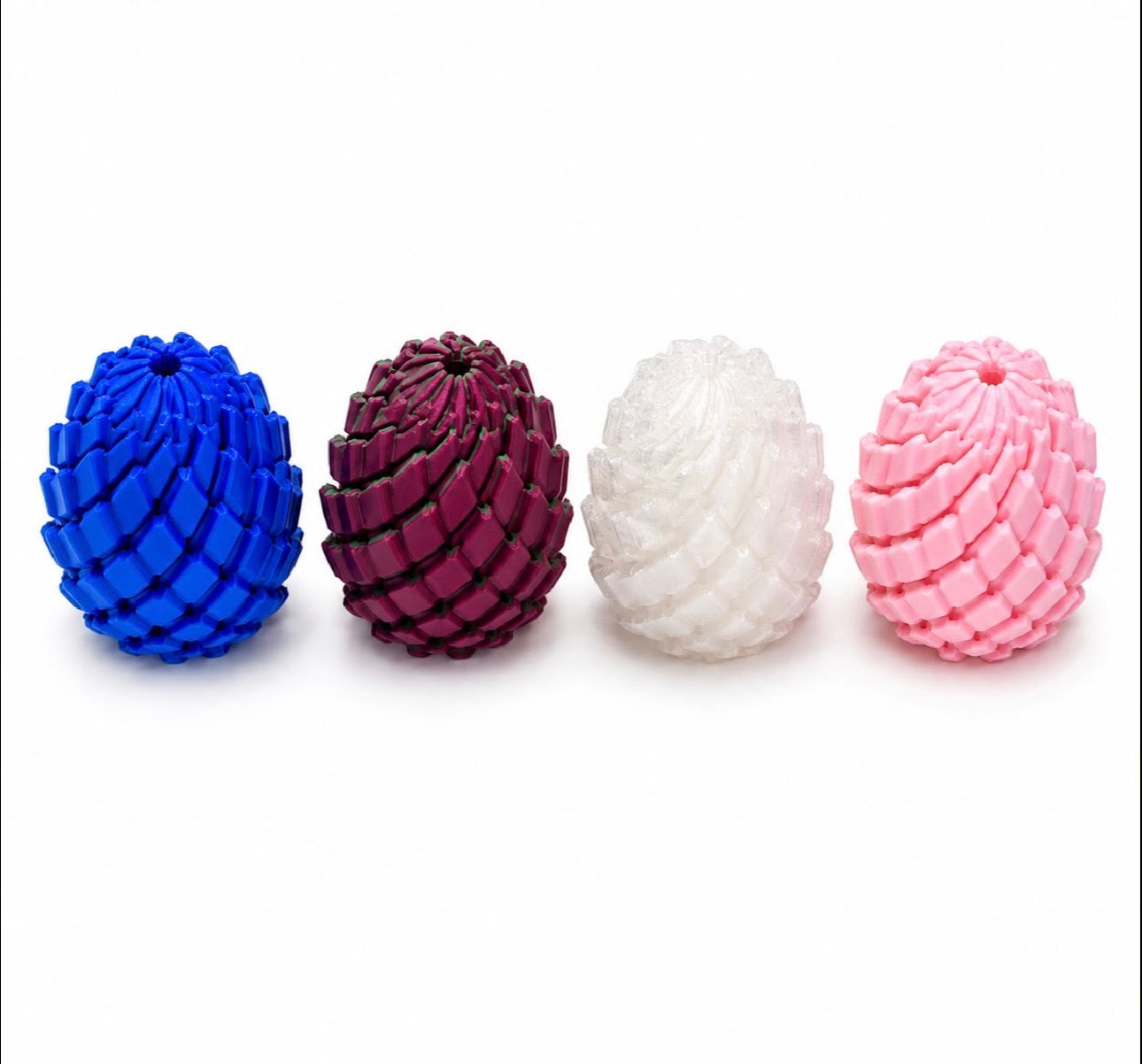 Ovo Sensorial Articulado 3D – Brinquedo Anti-Stress e Coordenação