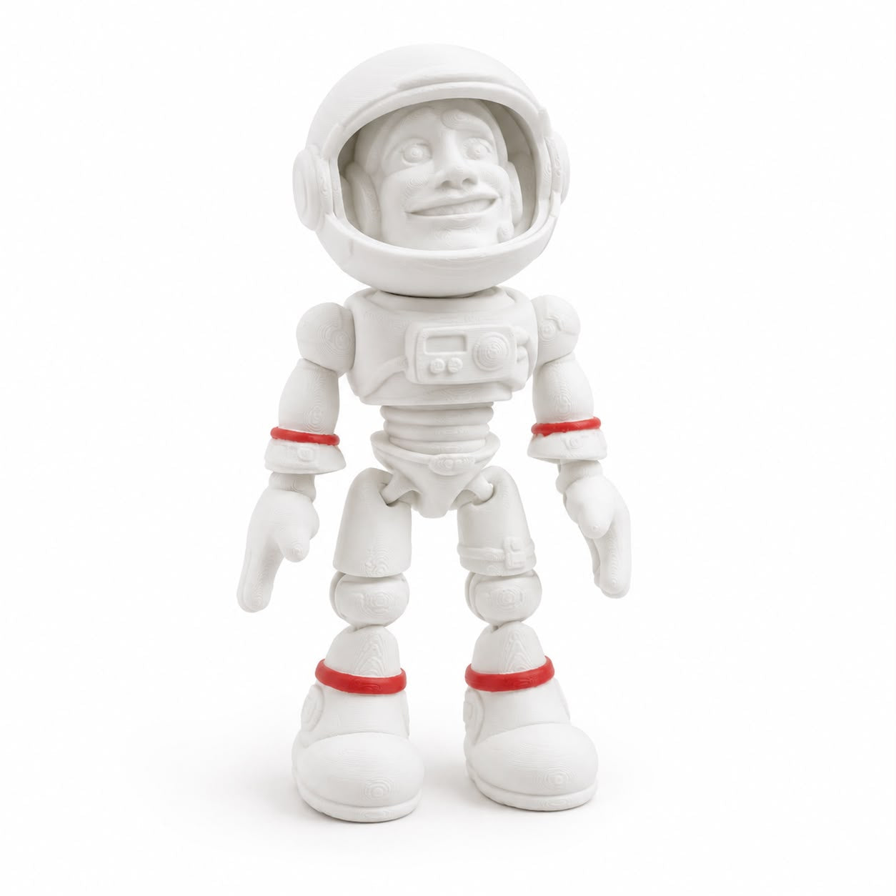 Astronauta Sensorial Articulado 3D – Foco e Relaxamento