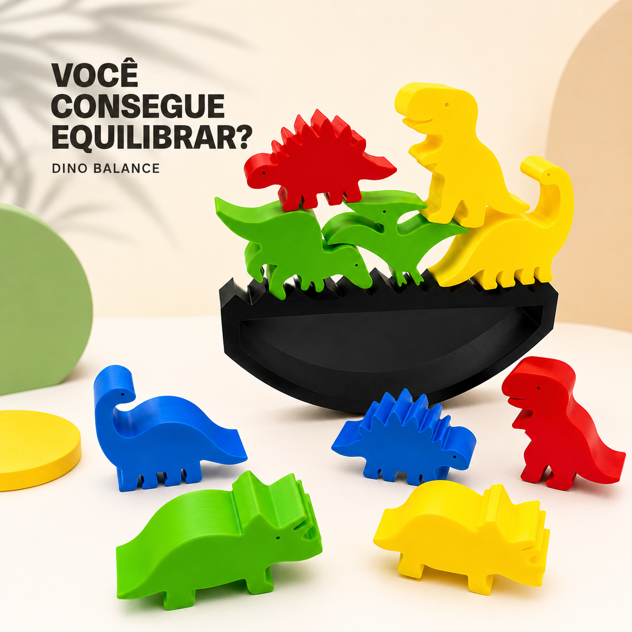 DINO BALANCE – Jogo de Equilíbrio dos Dinossauros