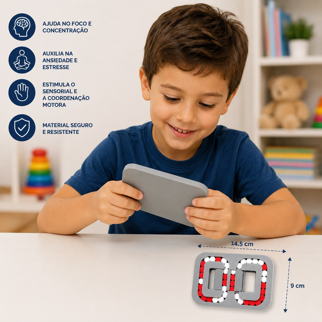 Loop Sensorial Infinity – Antiestresse e Foco