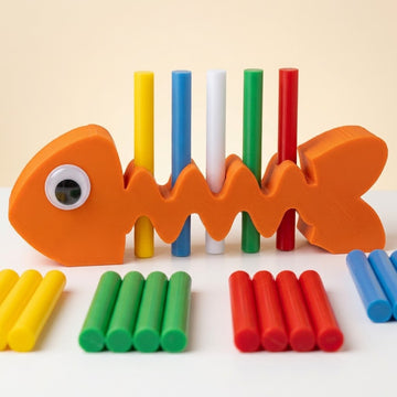 Jogo de Encaixe Peixinho  – Brinquedo Educativo Infantil