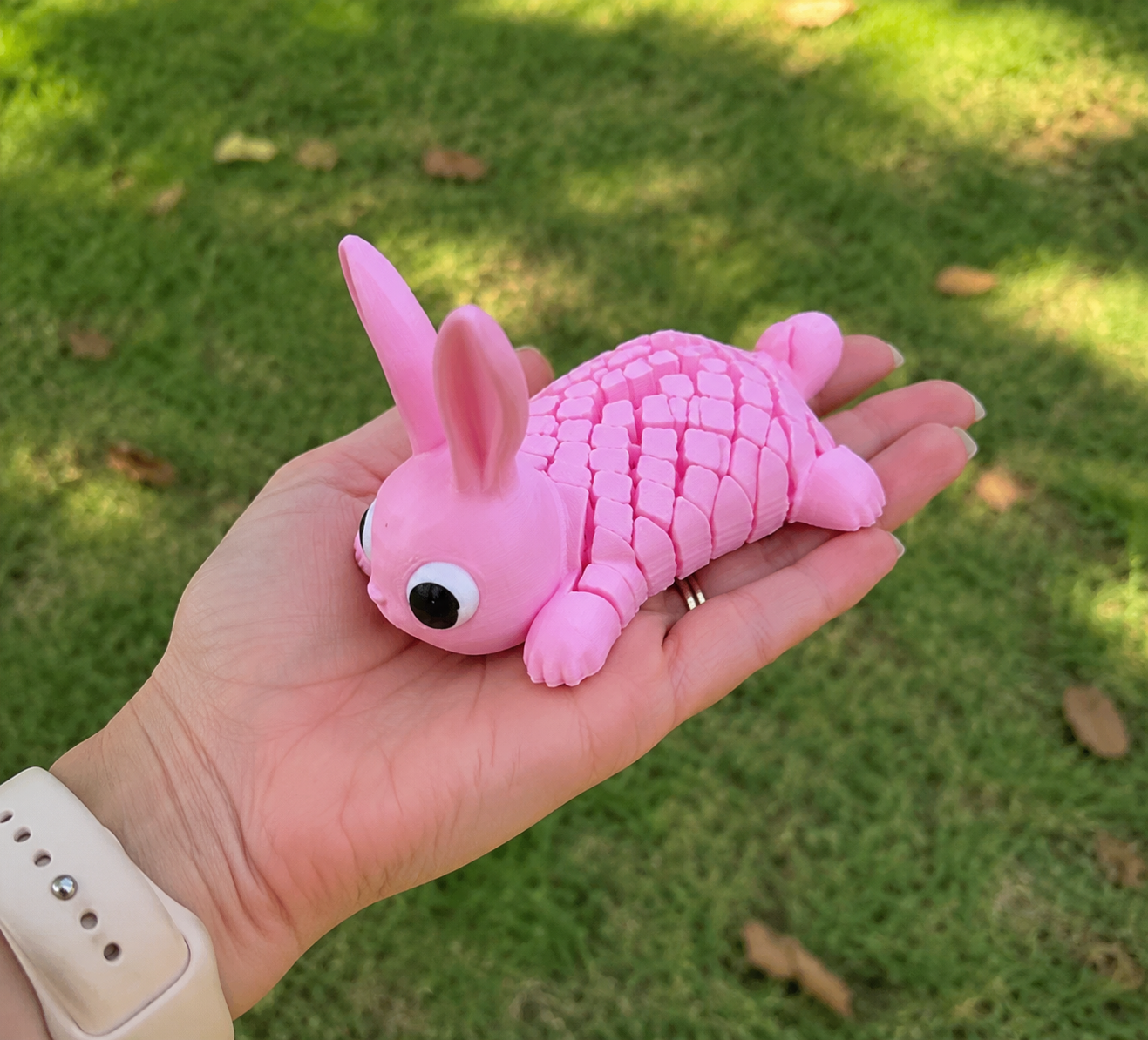 Coelhinho Sensorial Articulado 3D – Brinquedo Anti-Stress Infantil