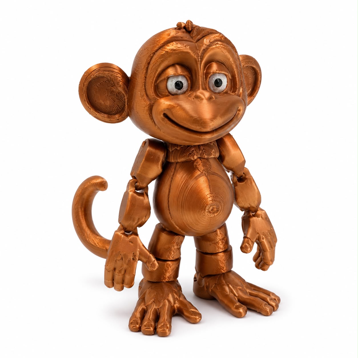 Macaquinho Flex Kids – Brinquedo Sensorial Articulado 3D