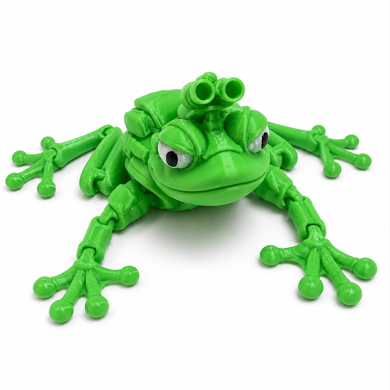 Sapo Articulado 3D ZenKids – Brinquedo Sensorial Anti-Stress