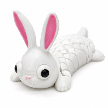 Coelhinho Sensorial Articulado 3D – Brinquedo Anti-Stress Infantil
