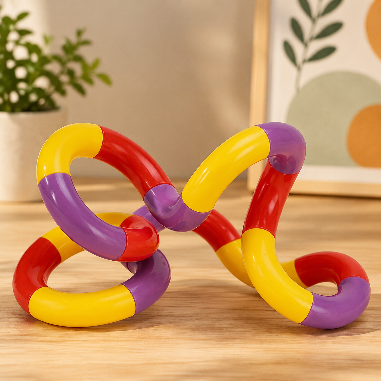 Cobra Flexível Sensorial 3D – Brinquedo Anti-Stress