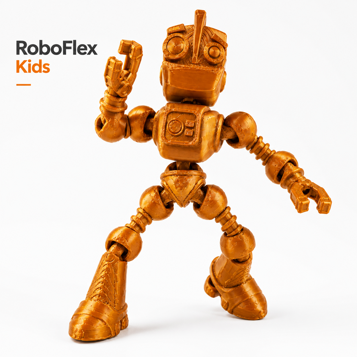 RoboFlex Kids – Robô Sensorial Articulado 3D