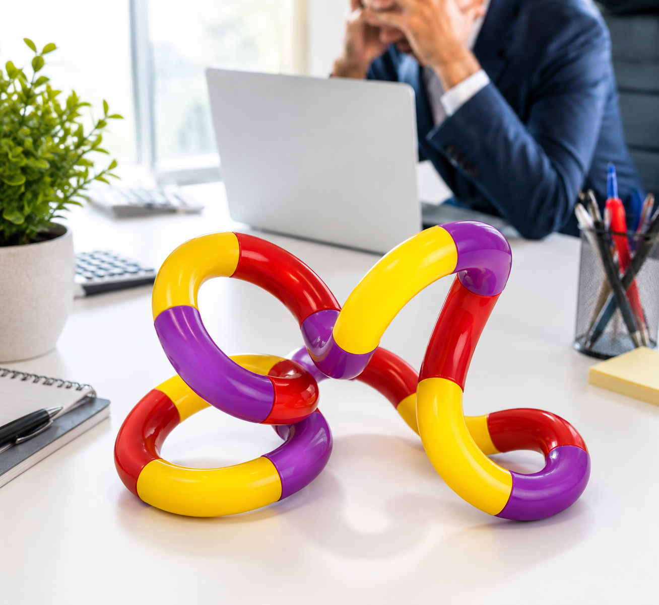 Cobra Flexível Sensorial 3D – Brinquedo Anti-Stress