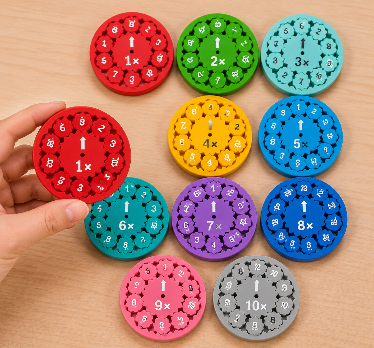 Caixa Spinner Matemática 3D – Aprendizagem e Coordenação